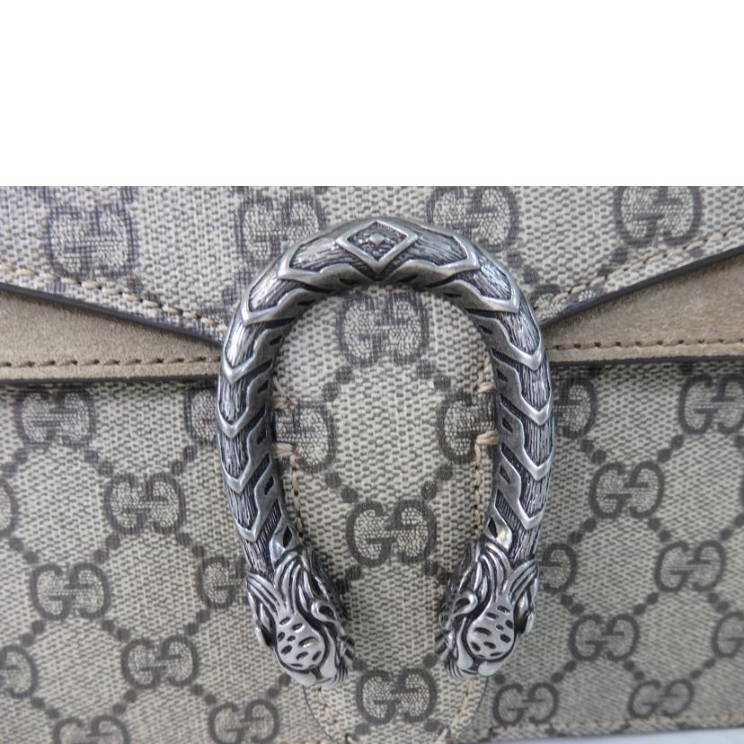 GUCCI グッチ/ディオニュソス/GGスプリーム/Wチェーンショルダーバッグ/421970/596***/Aランク/84