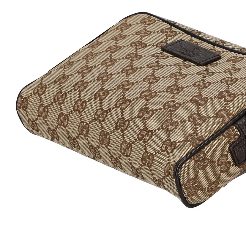 GUCCI グッチ/GGキャンバスウエストバッグ／ベルトバッグ/449174//486***/ABランク/91