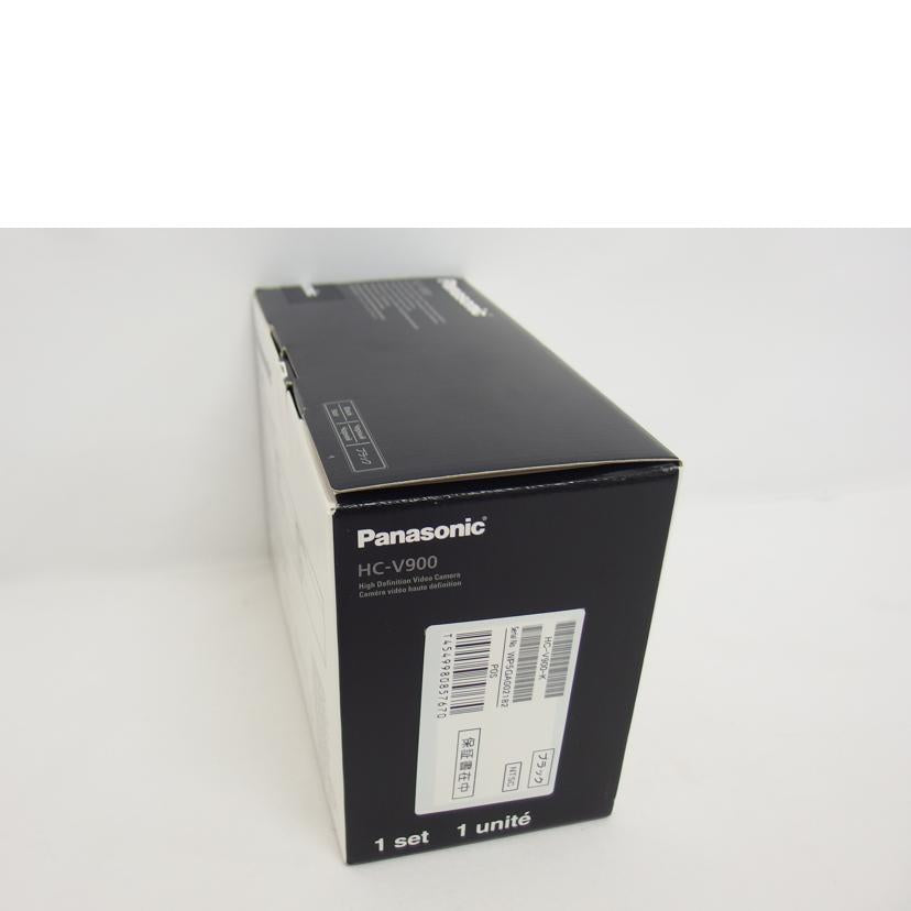 Panasonic パナソニック/デジタルハイビジョンカメラ/HC-V900-K//WP5GA002182/SAランク/04