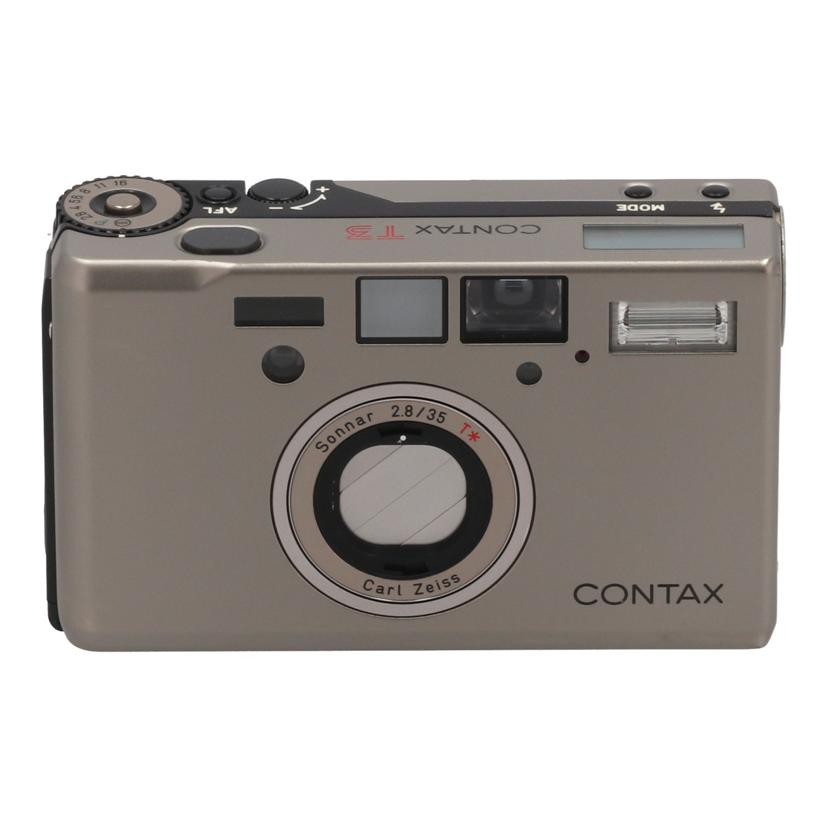 CONTAX コンタックス /高級コンパクトフィルムカメラ/T3 ｼﾙﾊﾞｰ//016099/ABランク/69