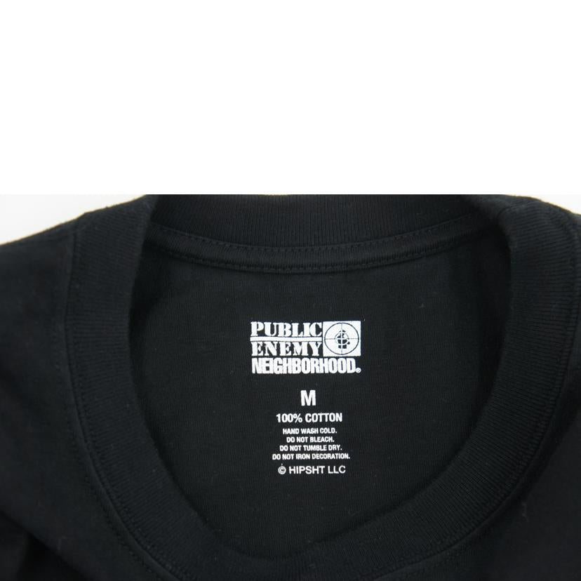 NEIGHBORHOOD×PUBLIC　ENEMY ネイバーフッド/2023AW　ロンT/232PCNH-LT23//Aランク/85