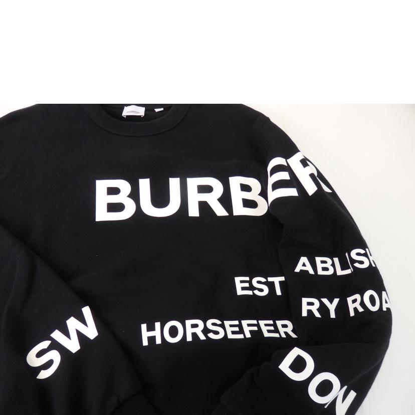 BURBERRY　 バーバリー/ホースフェリーロゴクルーネック／スウェット／ブラック／XXL/8040695//Aランク/84