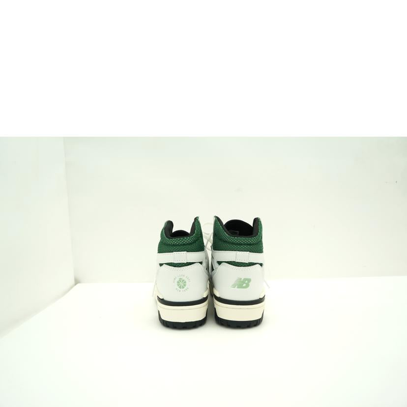 new　balance ニューバランス/エメレオンドレ×650R／ホワイト／グリーン/BB650RAA//SAランク/75