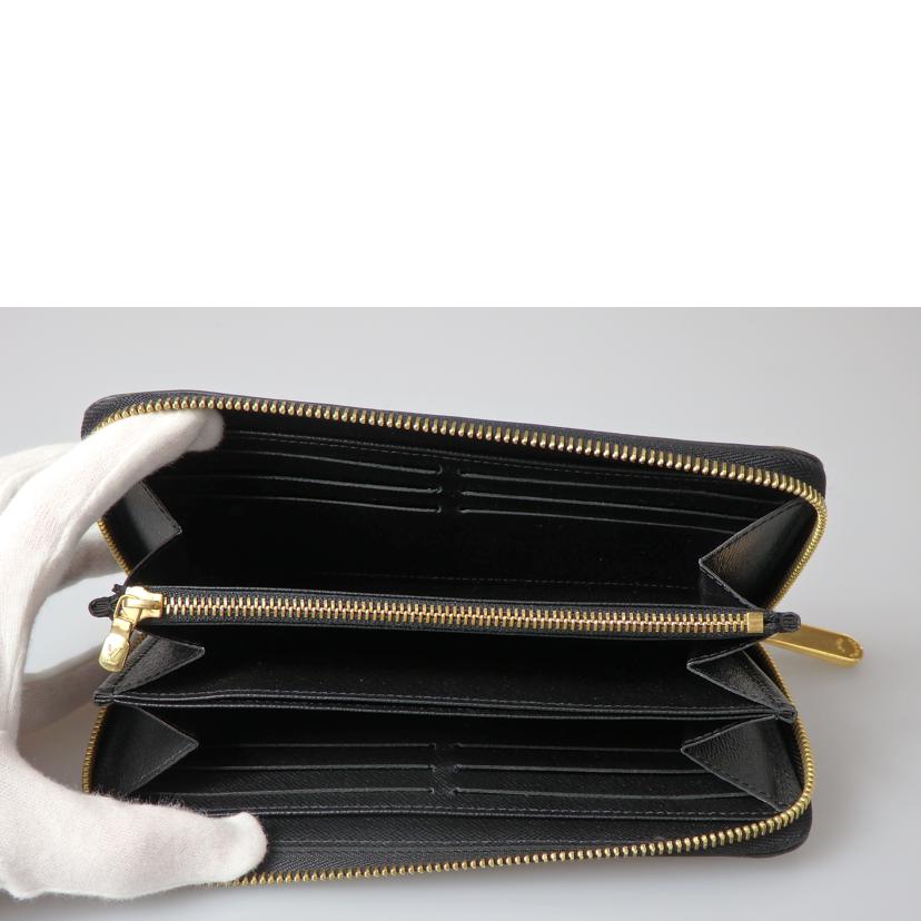 【美品】ルイヴィトン ジッピーウォレット エピ ノワール LOUIS VUITTON ルイ・ヴィトン ジッピー・ウォレット エピ