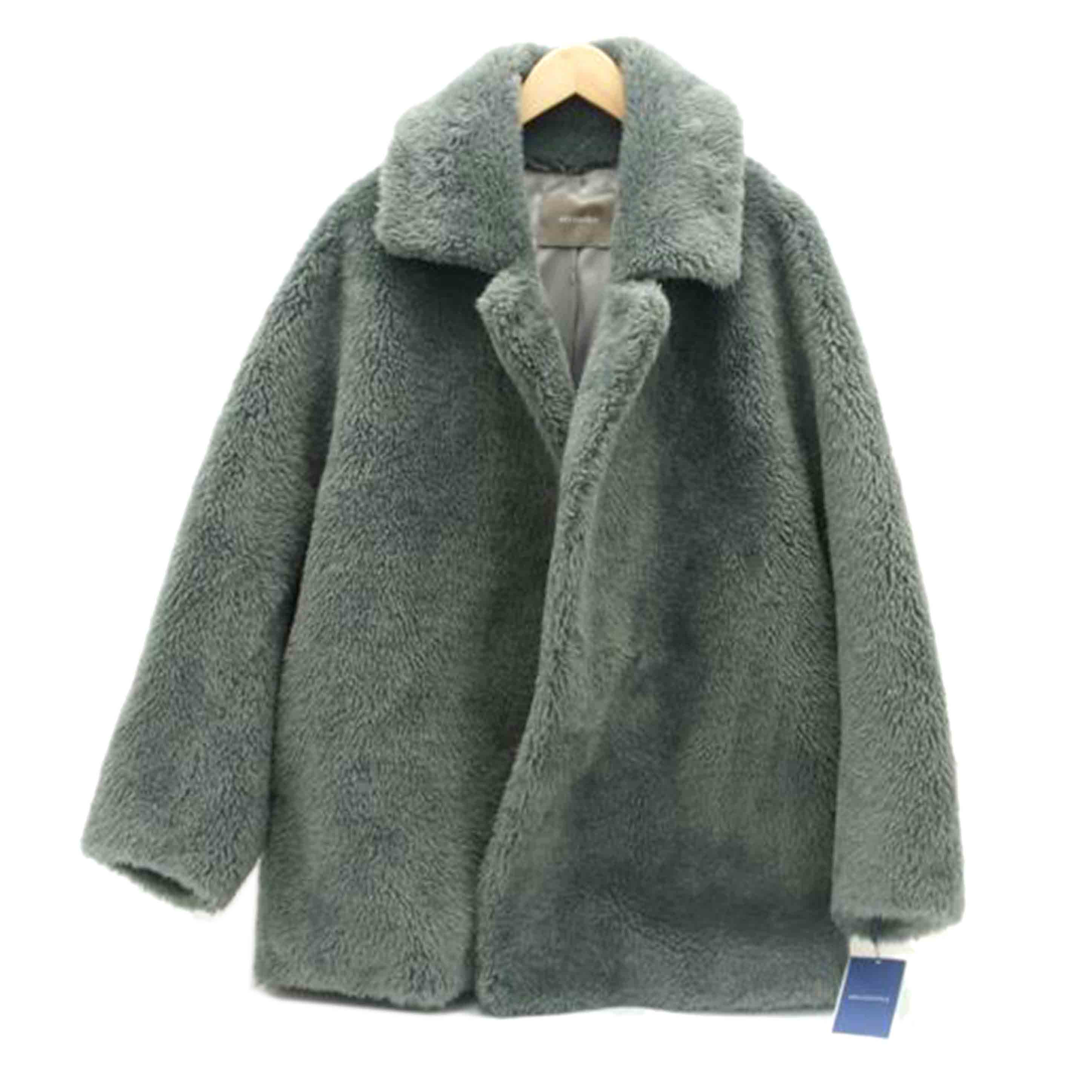 HELIOPOLE エリオポール/エリオポール／ボアジャケット／グレー/NO22003031021HN//ABランク/20