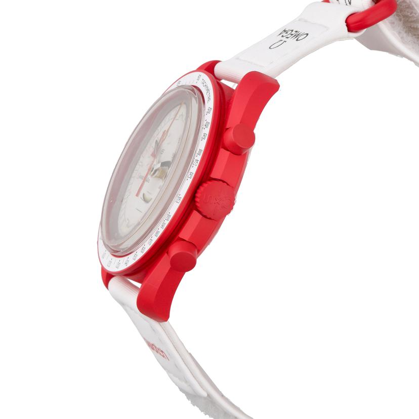 OMEGA×swatch オメガ×スウォッチ/ムーンスウォッチ　MISSION　TO　MARS／クォーツ/SO33R100//Aランク/05