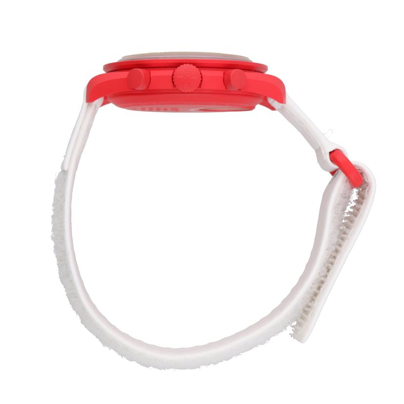 OMEGA×swatch オメガ×スウォッチ/ムーンスウォッチ　MISSION　TO　MARS／クォーツ/SO33R100//Aランク/05