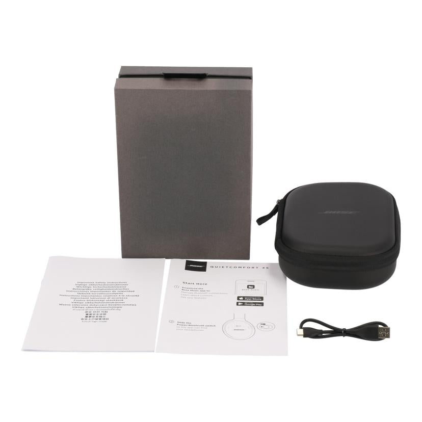 BOSE ボーズ/ワイヤレスヘッドホン/QuietComfort 45 437310//083501T20291029AE/Bランク/62