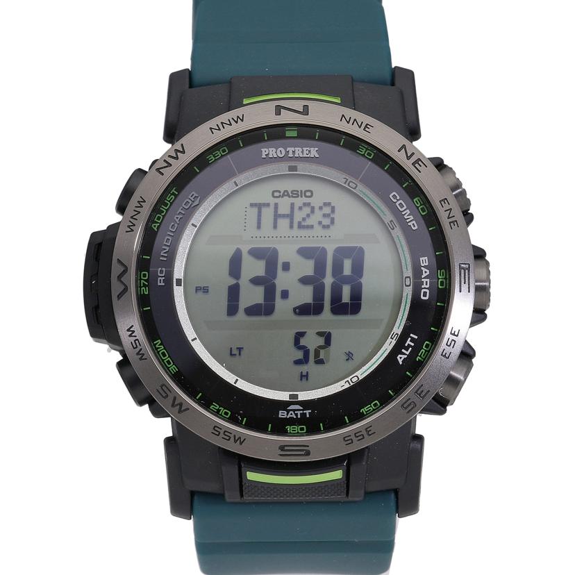 CASIO カシオ/PRO　TREK／ソーラー電波/PRW-35Y//Sランク/05