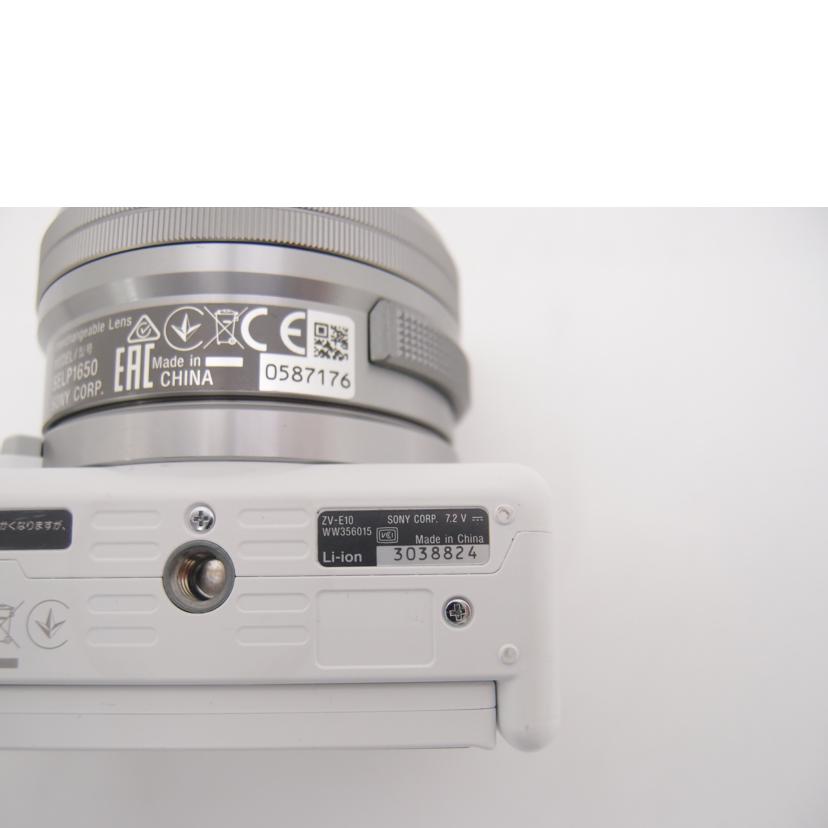 SONY ソニー/ミラーレス一眼レフ　パワーズームレンズキット/VLOGCAM ZV-E10L//3038824/Aランク/19