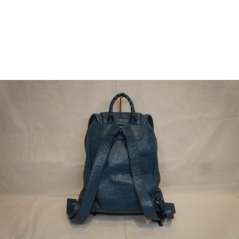 BALENCIAGA バレンシアガ/クラシックトラベラー／レザーバックパック/431274//ABランク/92