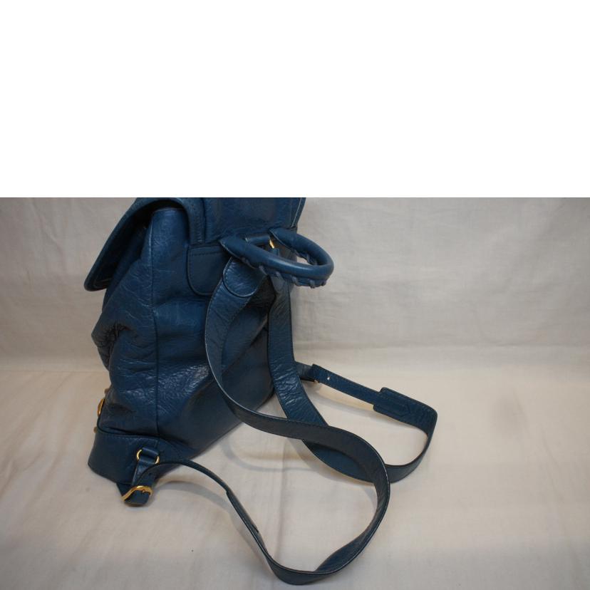 BALENCIAGA バレンシアガ/クラシックトラベラー／レザーバックパック/431274//ABランク/92