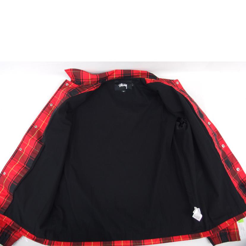 STUSSY ステューシー/バックロゴプリント／チェック柄ナイロンジャケット/115353//ABランク/18