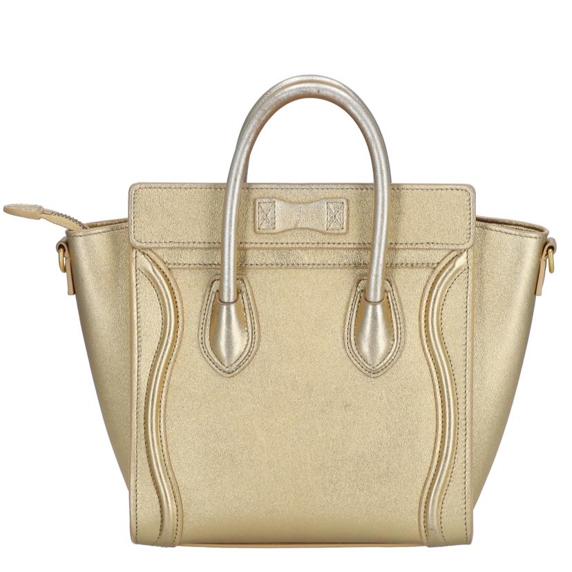 ＣＥＬＩＮＥ セリーヌ/ラゲージナノショッパーハンドバッグ/189243BED//Bランク/85