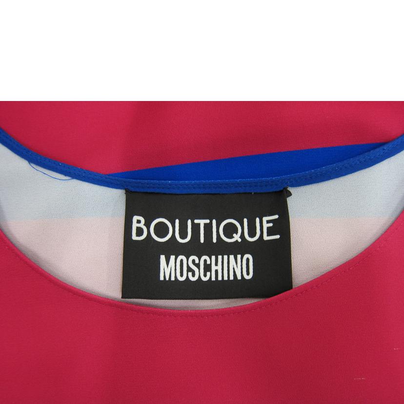 MOSCHINO ﾓｽｷｰﾉ/MOSCHINO　ボーダーチュニック/KW52162036//Bランク/82