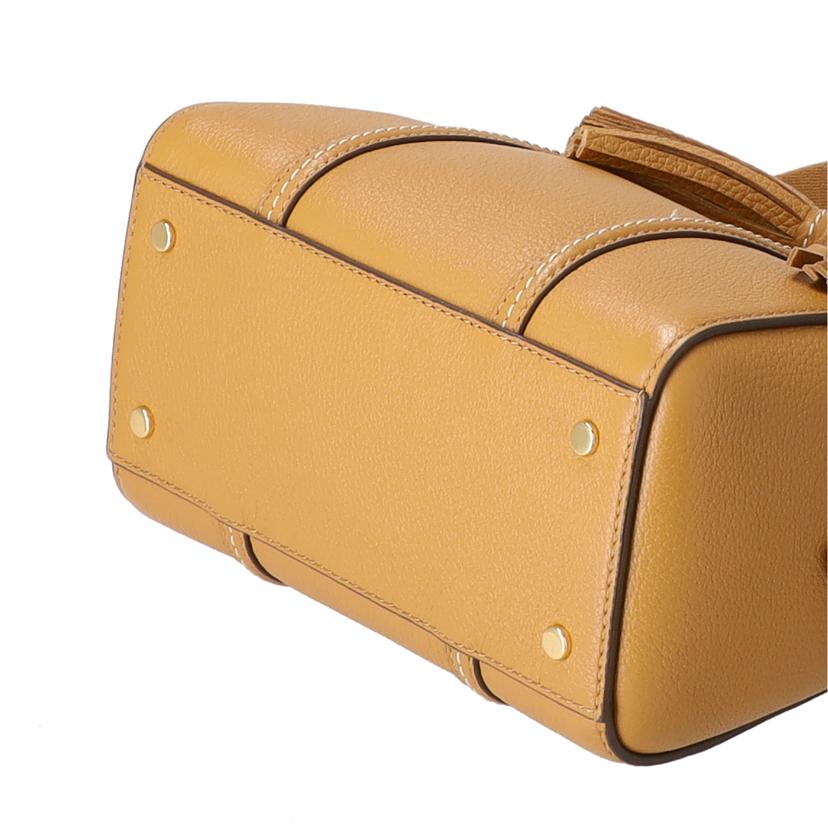 TORY BURCH トリーバーチ/THEA MINI SATCHEL/2way/ブラウン系/146449//12-**/Aランク/40