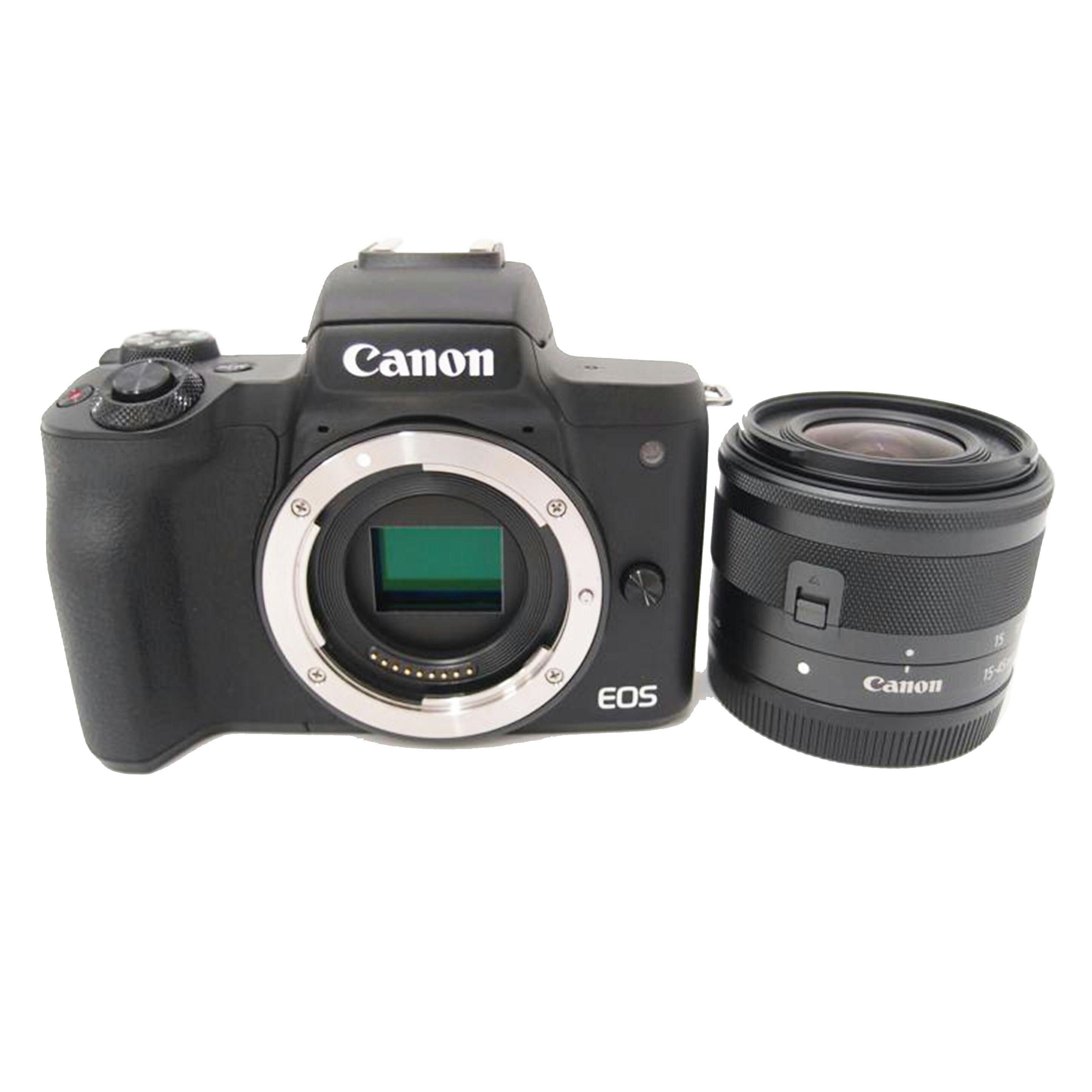 Canon キャノン/ミラーレス一眼レフカメラ　レンズキット/EOS Kiss M2 EF-M15-45 IS STM//091051000165/Aランク/19