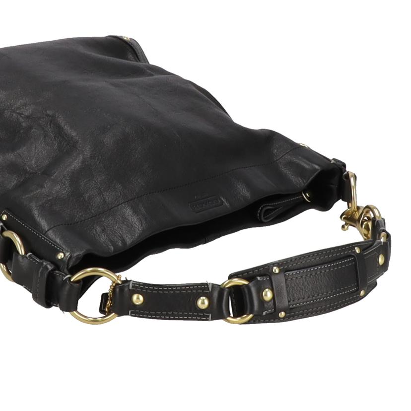 COACH コーチ/カーリー／レザーワンショルダーバッグ／ブラック/10616//J06**/Aランク/18