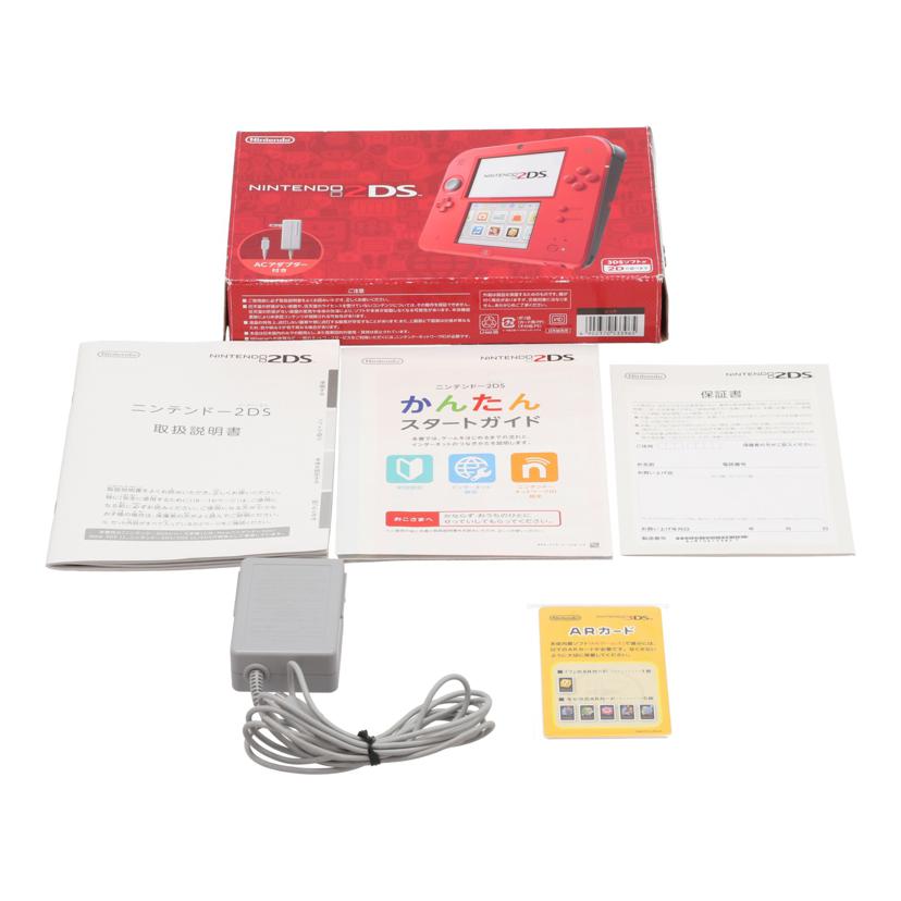 NINTENDO 任天堂 ニンテンドー /Nintendo 2DS 本体/FTR-S-RCAA//AJM106103827/Bランク/24
