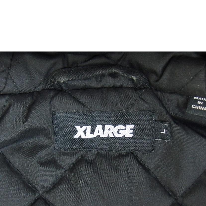 X－LARGE エクストララージ/アクティブジャケット／中綿パーカー／ブラック／L/101204021006//Bランク/04