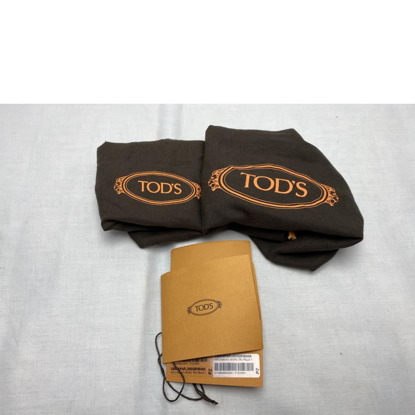 TOD’S トッズ/Tタイムレスマイクロハンドバッグ/XBWAPAFL000QRI//ABランク/52
