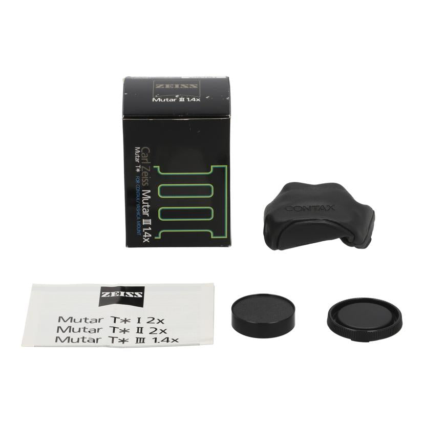 CONTAX コンタックス　/テレコンバーター1．4倍/Mutar III 1.4x//8103076M/Bランク/62