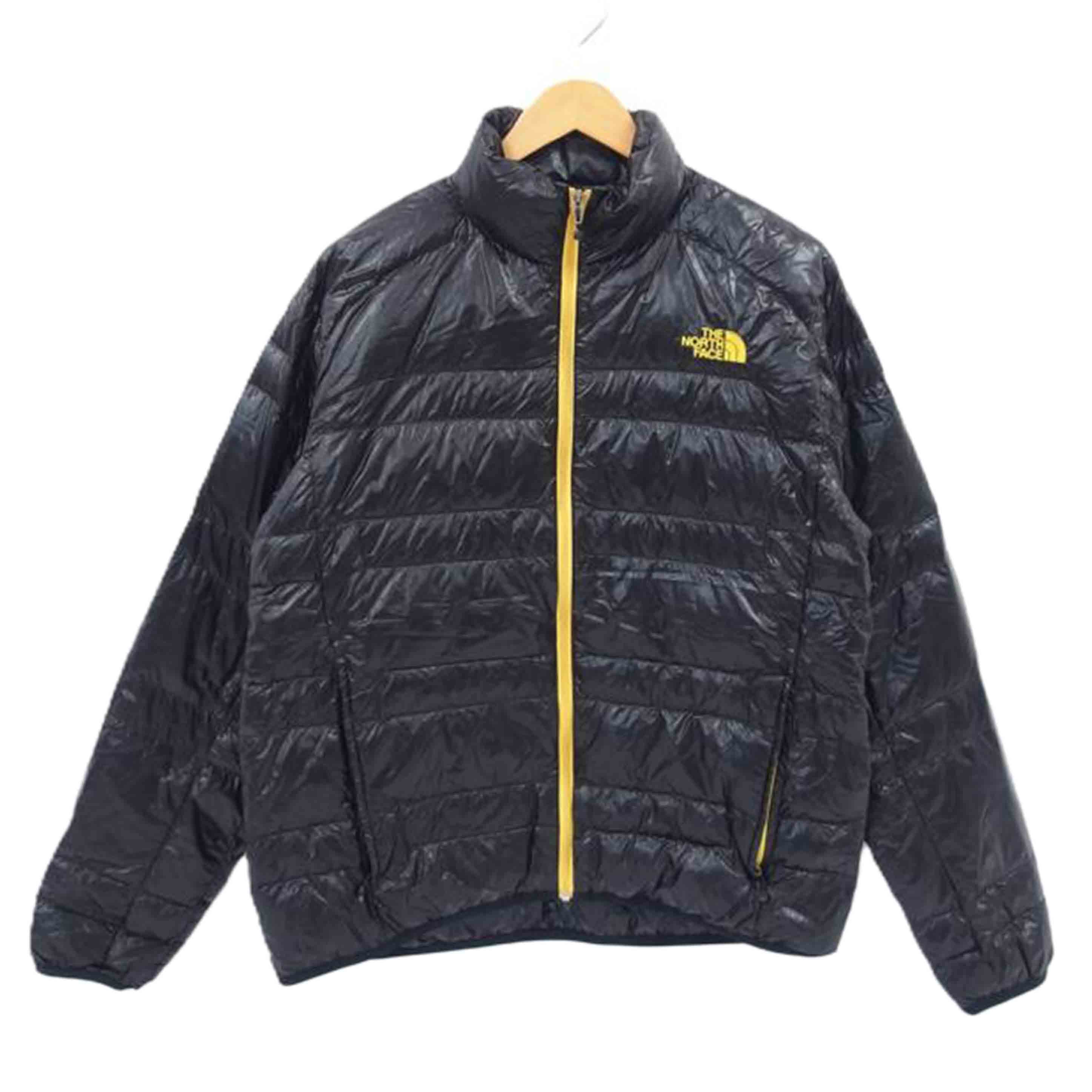 THE　NORTH　FACE ノースフェイス/ライトヒート／ダウンジャケット／ブラック×イエロー/ND18174//ABランク/18