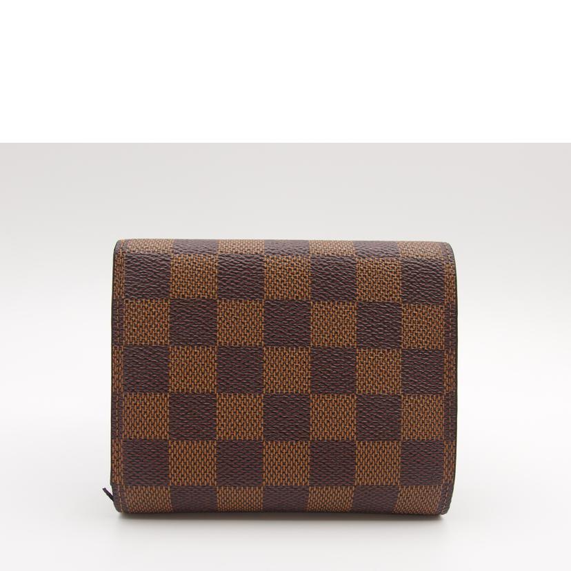 LOUIS VUITTON ルイ・ヴィトン/ポルトフォイユ・ジョイ／ダミエ／エベヌ/N60034//TN1***/ABランク/04
