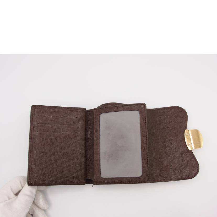 LOUIS VUITTON ルイ・ヴィトン/ポルトフォイユ・ジョイ／ダミエ／エベヌ/N60034//TN1***/ABランク/04