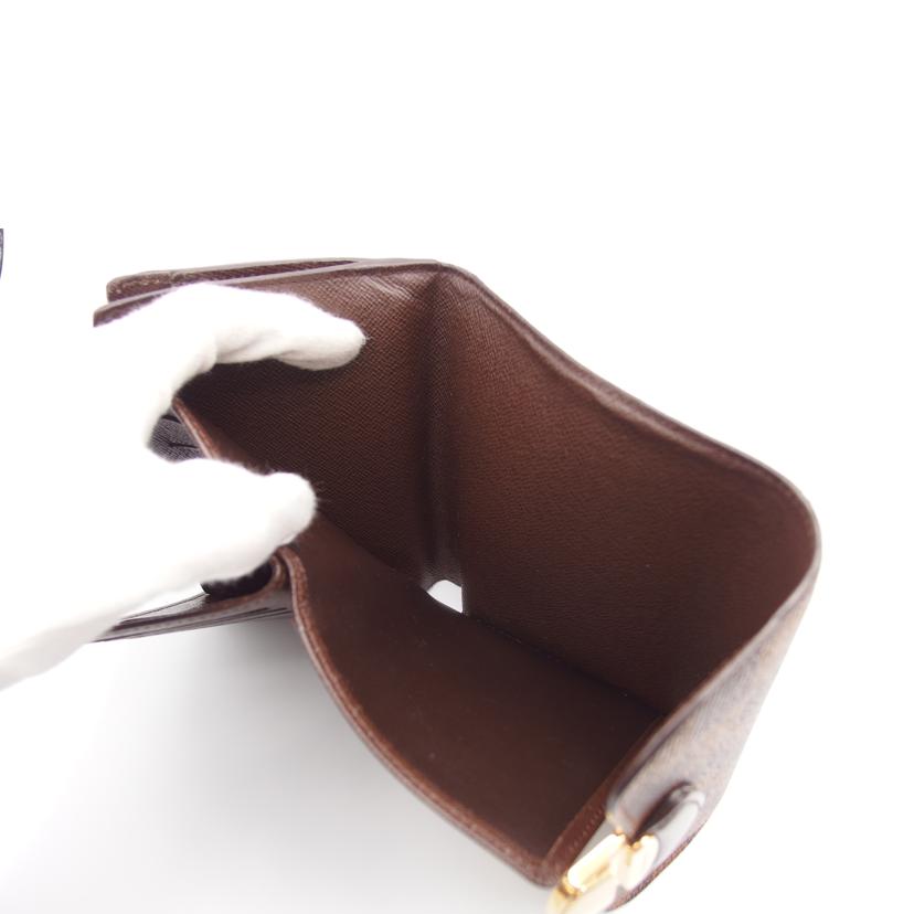 LOUIS VUITTON ルイ・ヴィトン/ポルトフォイユ・ジョイ／ダミエ／エベヌ/N60034//TN1***/ABランク/04