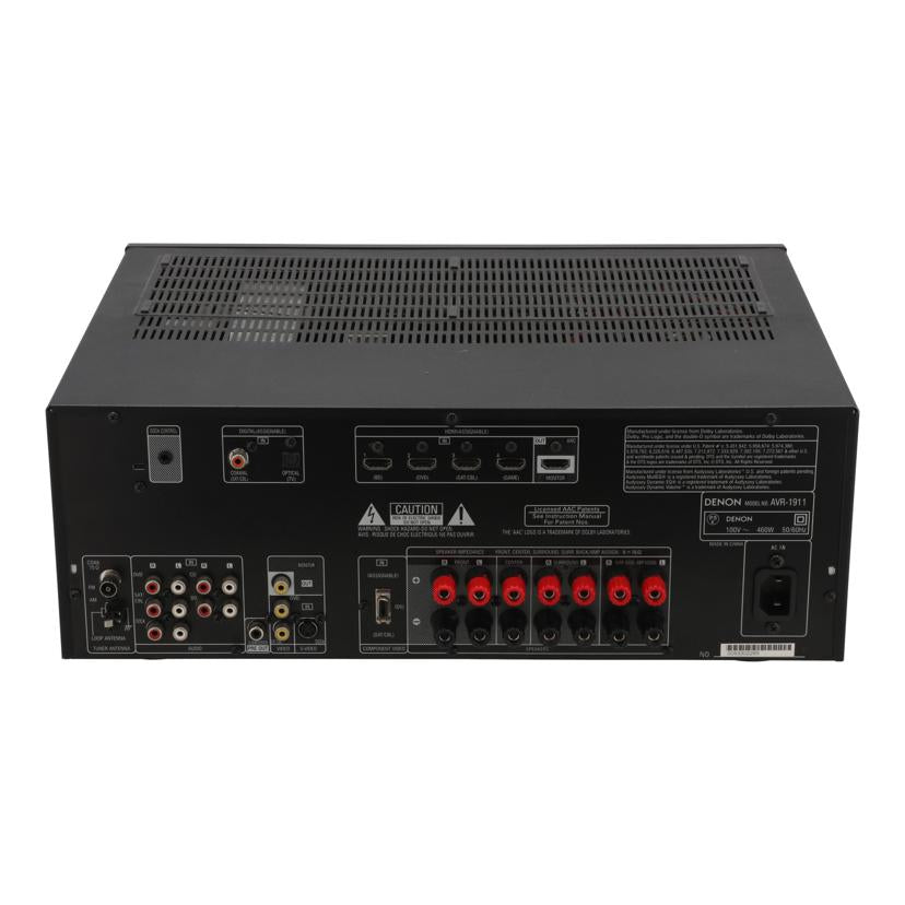 DENON　 デノン/AVアンプ/AVR-1911//0093302265/Bランク/25