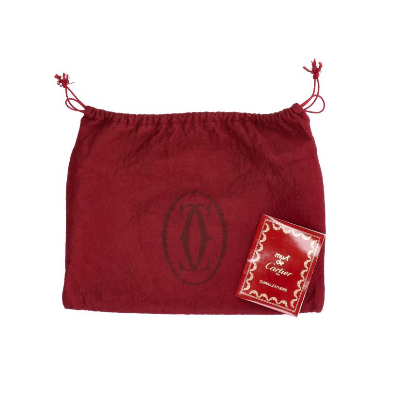Cartier カルティエ/マストドゥカルティエ　レザークラッチバッグ//ABランク/70