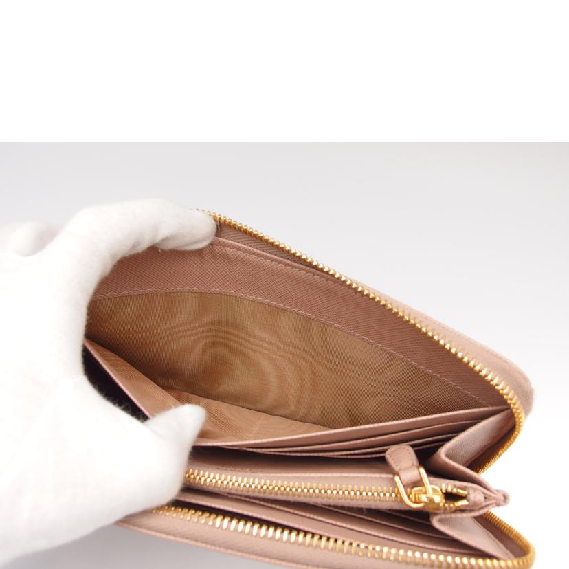 PRADA プラダ/サフィアーノ／ラウンドファスナー長財布/1ML506//Aランク/04