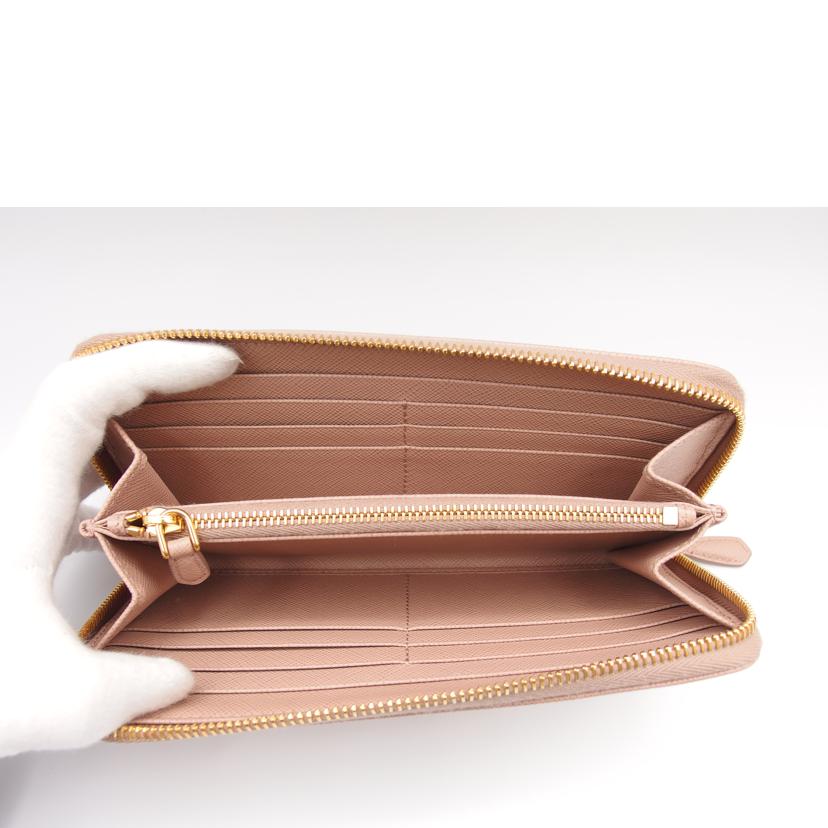 PRADA プラダ/サフィアーノ／ラウンドファスナー長財布/1ML506//Aランク/04