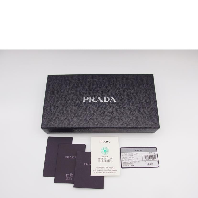 PRADA プラダ/サフィアーノ／ラウンドファスナー長財布/1ML506//Aランク/04