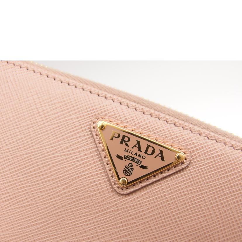 PRADA プラダ/サフィアーノ／ラウンドファスナー長財布/1ML506//Aランク/04