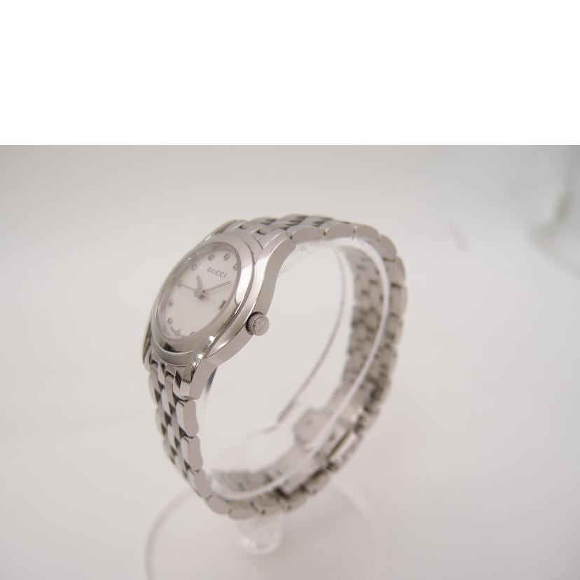 GUCCI グッチ/GUCCI／11Pダイヤ／シェル文字盤／クォーツ/YA055501//142*****/ABランク/69