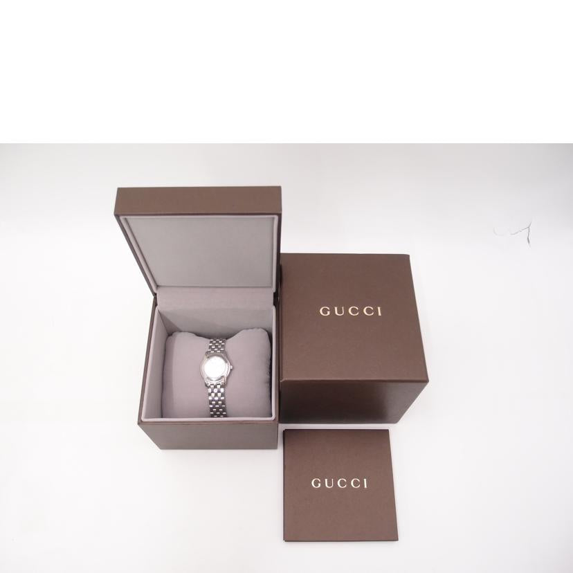 GUCCI グッチ/GUCCI／11Pダイヤ／シェル文字盤／クォーツ/YA055501//142*****/ABランク/69