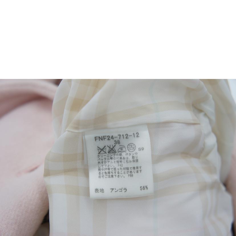 BURBERRY　BLUE　LABEL バーバリーブルーレーベル/BURBERRY　BLUE　LABEL　ウールコート/FNF24-712-12//ABランク/19