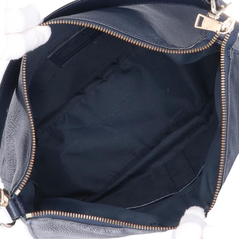 COACH コーチ/ターンロックホーボー／2WAYレザーバッグ／ネイビー/36762//H15**/ABランク/18
