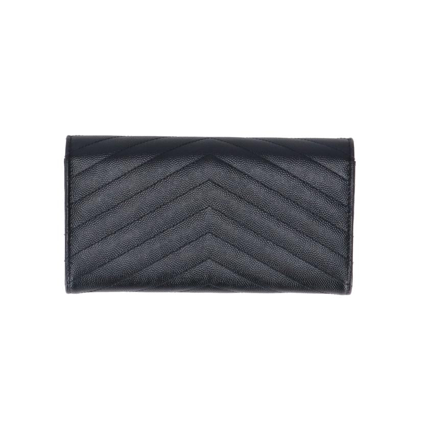 YSL イヴサンローラン/YSLモノグラムラージウォレット/372264//ABランク/75
