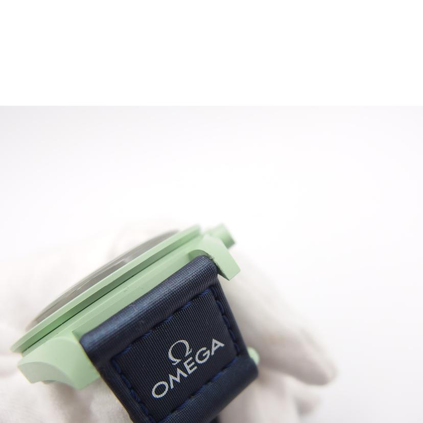 OMEGA オメガ/MISSION　ON　EARTH／Swatch/SO33G100//130********/ABランク/04