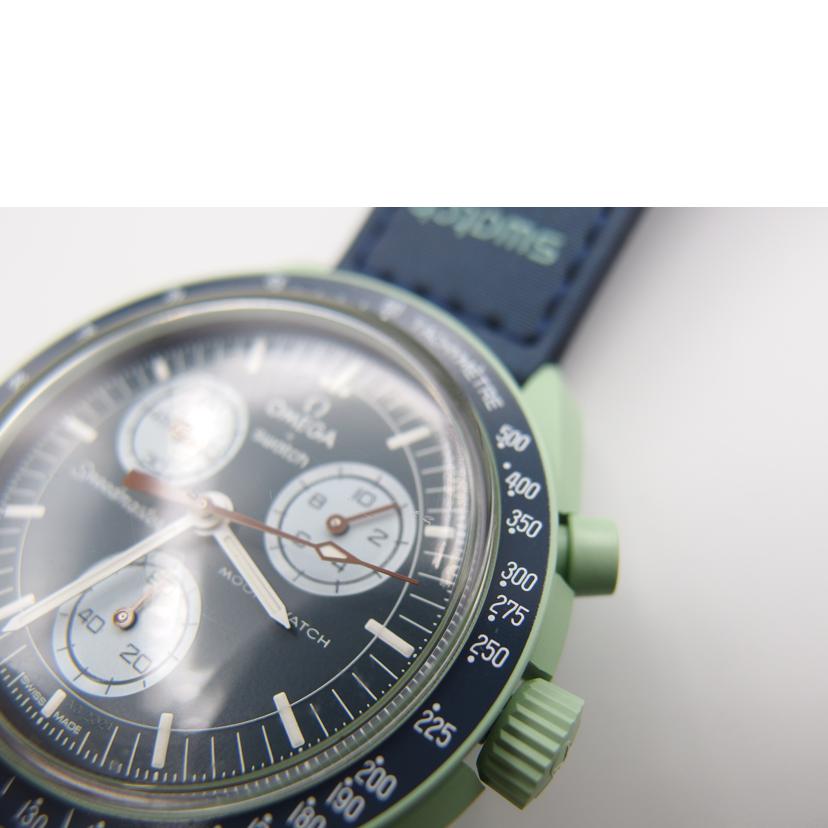 OMEGA オメガ/MISSION　ON　EARTH／Swatch/SO33G100//130********/ABランク/04