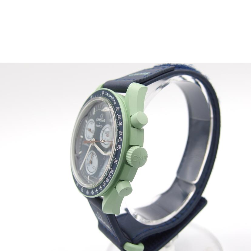 OMEGA オメガ/MISSION　ON　EARTH／Swatch/SO33G100//130********/ABランク/04