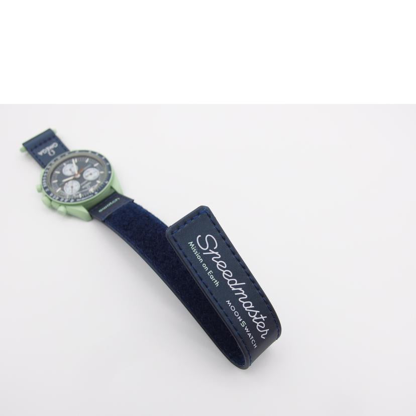 OMEGA オメガ/MISSION　ON　EARTH／Swatch/SO33G100//130********/ABランク/04