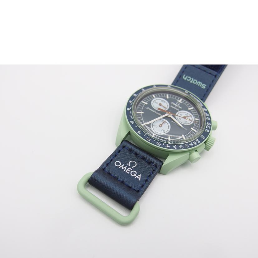 OMEGA オメガ/MISSION　ON　EARTH／Swatch/SO33G100//130********/ABランク/04