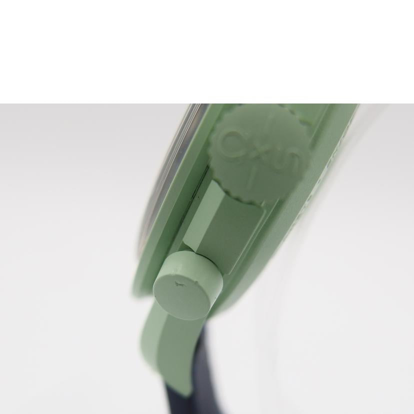 OMEGA オメガ/MISSION　ON　EARTH／Swatch/SO33G100//130********/ABランク/04