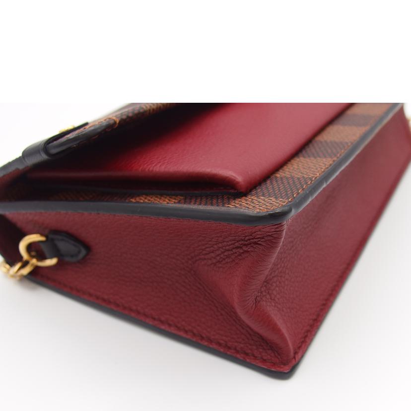 LOUIS VUITTON ルイ・ヴィトン/ポルトフォイユヴァヴァン／ダミエ・エベヌ/N60222//CA0***/Aランク/04