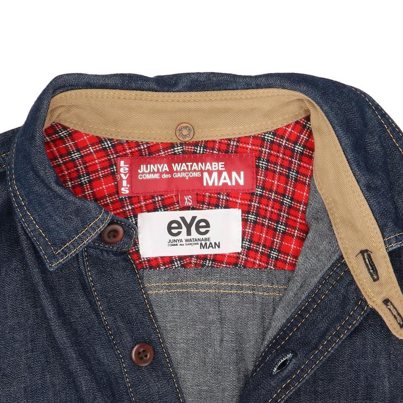 COMME des GARCONS コムデギャルソン/eYe JUNYA WATANABE MAN×Levi’s デニムシャツ/WN-B901//サイズ XS/Bランク/05