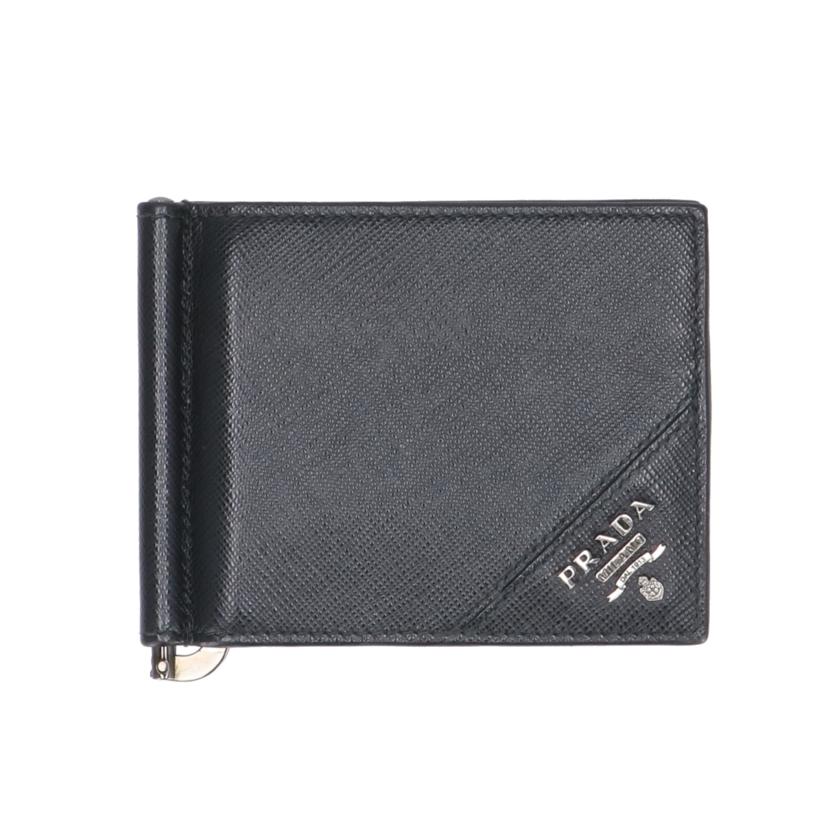 PRADA　 プラダ/サフィアーノマネークリップ付カードケース/2MN077//Aランク/75